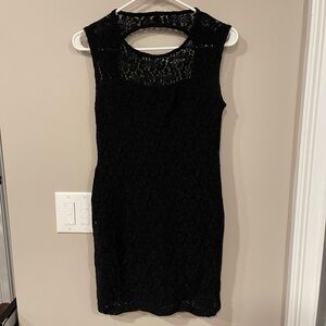 BCBGeneration Black Lace Dress